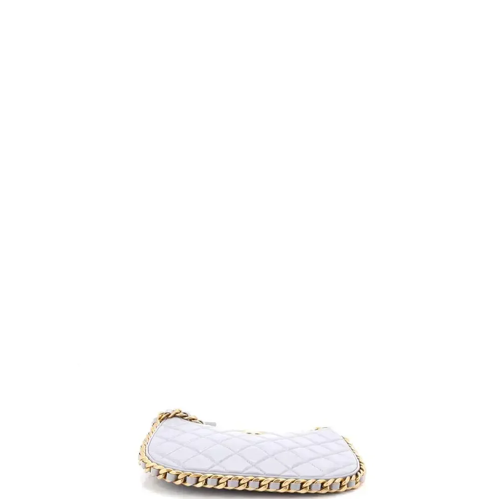 Chanel Cc Chain Around Hobo Quilted #242808C49B - Picture 4 of 6